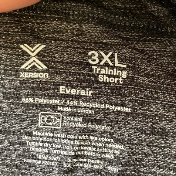 Xersion Training Shorts Ever air Men’s 3XL Gray Pull‎ On Athletic Polyester - Picture 4 of 7